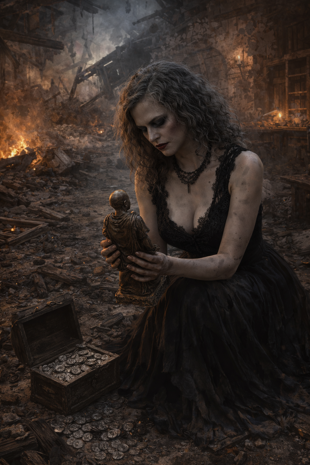 Lucrezia verzamelt loot en informatie